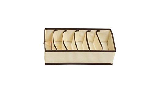 Adorn Home Essentials| Foldable Fabric Closet Storage Organizer,Drawer Organizer and Drawer Divider| Ideal for Underwear, Socks, Bras and Home Essentials| Set of 4 Organizer Drawers - Thumbnail 5