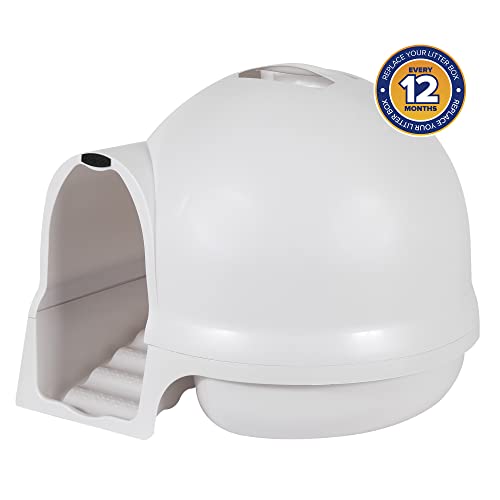 Petmate Booda Clean Step Cat Litter Box Dome (Made in the USA with 95