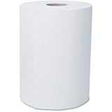 Kimberly-Clark 12388 SCOTT SLIMROLL Hard Roll Towels, 8 in. x 580, White, Roll, 6/Carton
