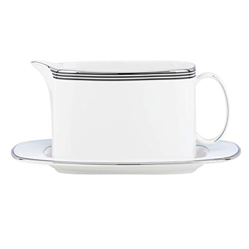 Kate Spade New York 848417 Parker Place sauceboat and stand