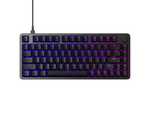 Sony INZONE KBD-H75 Gaming Keyboard - Rapid Trigger, Magnetic Switches, Adjustable Actuation, 75% TKL, 8000Hz Polling, RGB, Gasket Mount, Aluminium Build, PC FPS, US Layout – Black