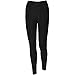 MERIWOOL Womens 100% Merino Wool Base Layer Thermal Pants Black
