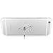 LuckRING Crown Ring Grip 360 Phone Holder Phone Stand for Smartphones and Tablets - Universal use Including The iPhone 6S, Samsung Galaxy S5 S6 Edge iPad & All Other Models Sliver