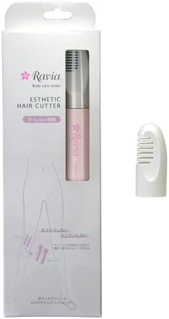 Ravia (with attachment comb aligned length) Body Care Series V line trimmer Pink 5001-08 (Japan import)