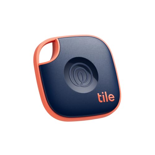 Tile - Bluetooth-Tracker, Schlüssel- und Gegenstandsfinder für Schlüssel, Taschen und mehr. Handy-Finder. iOS- & Android-kompatibel. Handy-Finder. 1er-Pack (Navy Blaze)