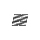 Music City Metals Matte Cast Iron Cooking Grid Replacement For Gas Grill Models Brinkmann 810-3820-S And Dyna-Glo DGP350NP, Set Of 2