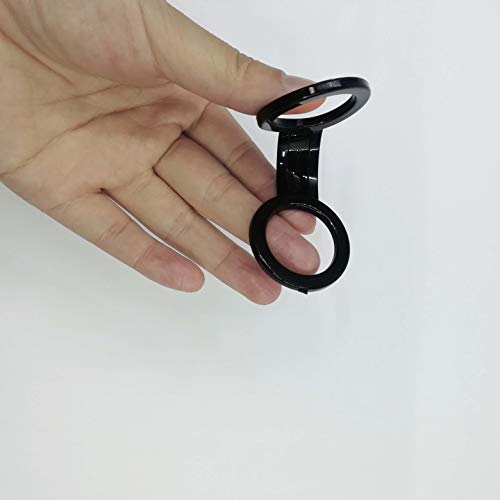 image for MALUAN 8 Pack Plastic Snorkel Strap Keeper Lock Kit Clip Diving Access