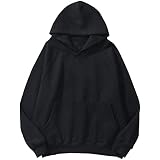 SAFRISIOR Women’s Oversized LA Graphic Fleece Sweatshirt – Cozy Pullover - View #7