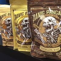 Panic Pancakes Chocolate Rage Complete Pancake & Waffle Mix by Sinister Labs - Decadent chocolate with whole grain oat flour and 20g protein per serving - No Added Sugar - 11.5 oz bag (1-Pack) - Thumbnail 6