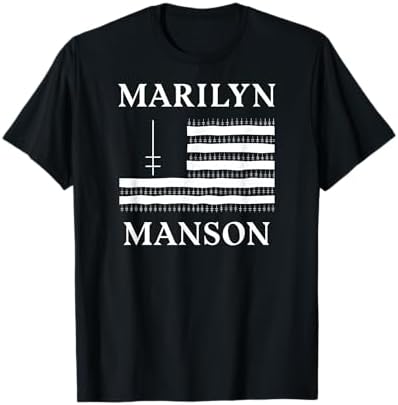 Amazon.com: Marilyn Manson Satan Cross T-Shirt : Clothing, Shoes