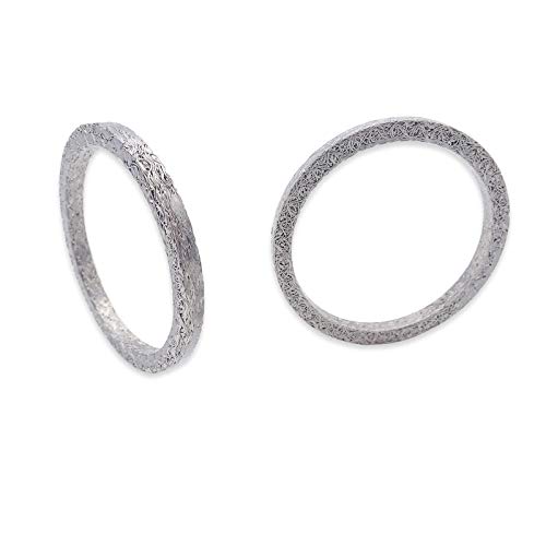 Dasen Steel Mesh Style Crush Seal Exhaust Port Gasket Kits For 1984