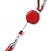 Great Chance Handy Retractable Badge Reel Ballpoint Pen Belt Clip Keychain Carabiner 5 Pcs Assorted Colors