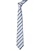 Origin Ties Classic Crossed Textured with Striped Business Silk Tie