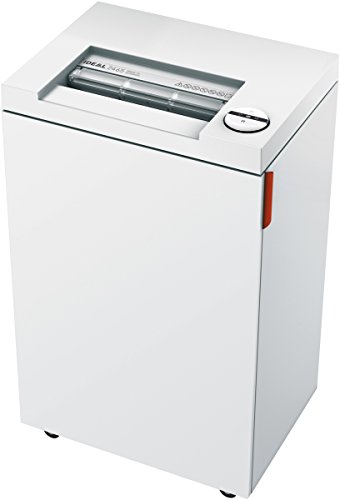 ideal. 2465 Continuous Operation Strip Cut Deskside Paper/CD/DVD Shredder, 19-22 sheet, 9 Gal. Bin, 3/4 HP Motor, P-2 Security Level