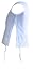Jerusalem Tzizit 100% Cotton Kosher Tzitzit for Mens Tzizit Size Large White