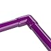 FORMUFIT 1” 90 Degree Elbow Furniture Grade PVC Fitting in Purple, Made in USA, UV-Resistant, Impact-Proof, 1.315” Actual Socket Diameter (Pack of 4) - F00190E-PU-4