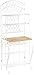 SEI Furniture Metal Frame, White