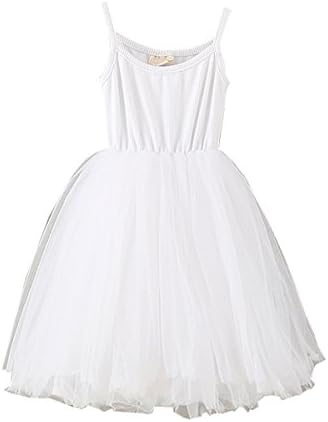 Toddler Tutu Dress Baby Girls Tulle Sleeveless Princess Party Sundress