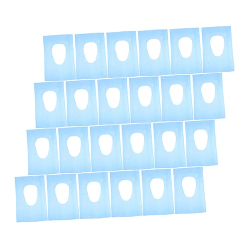 TOBBOMEY 30pcs Portable Toilet Seat Cover Disposable Toilet Seats Mat Extra Covers Pad for Bathroom