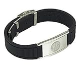 SATORI 4 in 1 Negative Ion Band (Black), Now Available in US with a 4.5 Star Amazon Rating in UK/Euro, Germanium, Silicone,Charged with Negative Ions, The Ionic Wristband and Stylish Therapy Bracelet