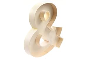 Wooden Fillable Letter &, Full Alphabet Wooden Fillable Letter (Number)