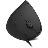 Anker Ergonomic Optical USB Wired Vertical Mouse 1000/1600 DPI, 5 Buttons CE100