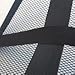 Extra TM Comfortable Adjustable Breathable Cool Black Mesh Lumbar Back Support Fit All Types Office Chair Car Seat