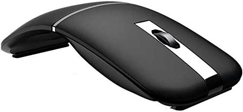 HUILINMEI 2.4GHz Wireless Mouse, Ergonomic Design Folding Rechargeable Ultra-Thin Silent Mouse Desktop Laptop Office…