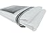 La Vie Moderne Premium 400 Thread Count Pure Cotton Pillow Shams | Set of 2 | King/White
