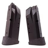 Talon Grip for S&W M&P Compact Extended Magazine 9mm/40/.357 - Black Rubber- 738R - W/ Free Sticker