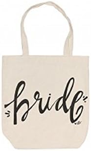 Wedding Accessories Bride Tote Bag, 15" W x 16 1/2" T