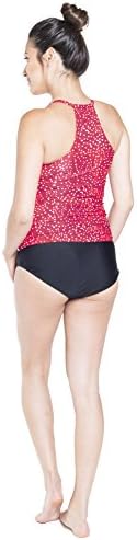 Oceanlily Halter Women's Swimsuit Tankini TOP Red PRT