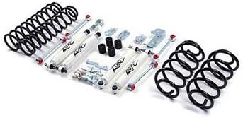 Zone Offroad Jeep Wrangler TJ 3" Suspension System w/Black Nitro Shocks