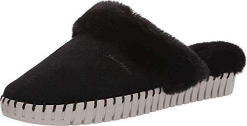 skechers fur lined slippers