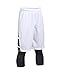 Under Armour Boys' HeatGear Armour HeatGear Printed ¾ Leggings, Black /Graphite, Youth Large