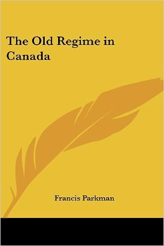 Amazoncom The Old Regime In Canada 9780766194199 - 