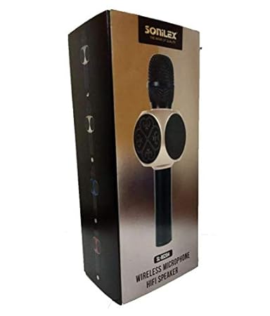 sonilex wireless microphone hifi speaker