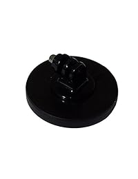 Soporte magnético para montaje en cámara recubierto de goma 1 4 20 Stud Tripod Mount para todas las cámaras de acción DV, DSLR, videocámara, GoPro y teléfono inteligente