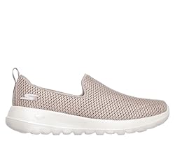 SKECHERS Women's Go Walk Joy Sneaker, Taupe, 7