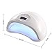 48W Professional LED UV Nail Dryer Nail Lamp Light For Nail Art at Home and Salon Curing Gel Nail Polish With 30s, 60s Timers (48 Watts)