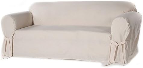 Amazon Com Single Piece Natural Off White Home Decor Slipcover
