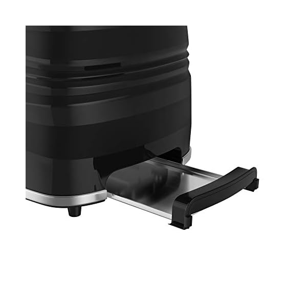 Swan, ST31050BN, 2 Slice Symphony Toaster, High Gloss and Matt Finish, 930 Watt, Black, Plastic