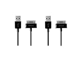 2 Pack Samsung Galaxy Tab USB Charging Data Cable (ECC1DP0UBEG, ECC1DP0UBEGSTA)