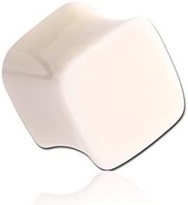 Holy Plug Body Piercing Jewelry Single Bone Powder Double Flared Square Plug 000g 0000g 9/16" 5/8" 11/16" 7/8" 6g 2g 0g