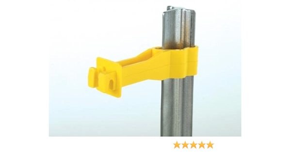 Amazon Com Reversed T Post Insulator Yellow Patio Lawn Garden Amazon Com Reversed T Post Insulator Yellow Patio Lawn Garden