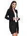 GRACE KARIN Women Open Front Cardigan Sweaters Pockets Long Sleeve Shrugs