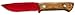 Buck Knives 0104WAS COMPADRE Camp Fixed Blade Knife with Genuine Leather Sheath