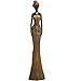 CASA FEBUS - African Woman Sculpture, Maasai Lady Figurine, Statue Decor Collectible Art Piece 4