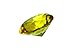 Tripact Inc 100mm Original Color Yellow Gold Crystal Diamond Jewel Paperweight 3.93 Inch (Not Painted)