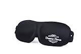 Best Sleep, Travel & Meditation Eye Mask, w/ Wide & Soft Double Straps, 100% Adjustable, No Eyes & Ears Irritation, Light Blocking, 3D Contoured, Blindfold, Comfortable & Breathable by Dreamz Haven